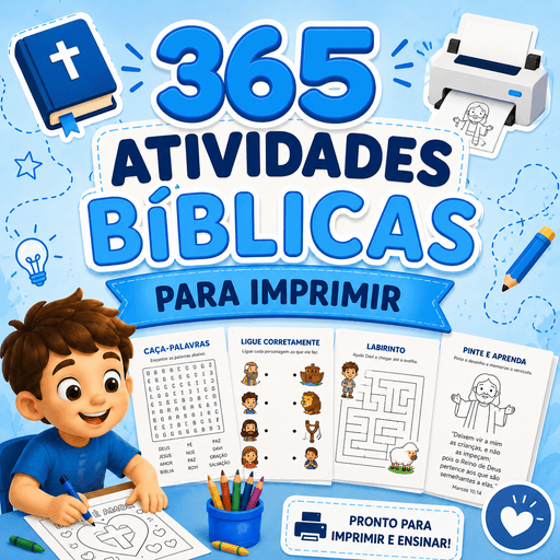 365 Atividades Bíblicas Para Imprimir